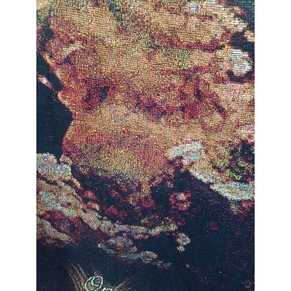 The Old Rugged Cross Blanket 51 × 68 Religious Beautiful Big Made In USA - Picture 8 of 11